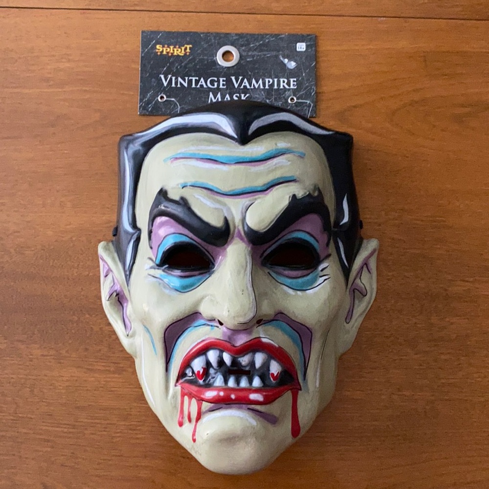 Spirit Halloween Vintage Vampire Mask